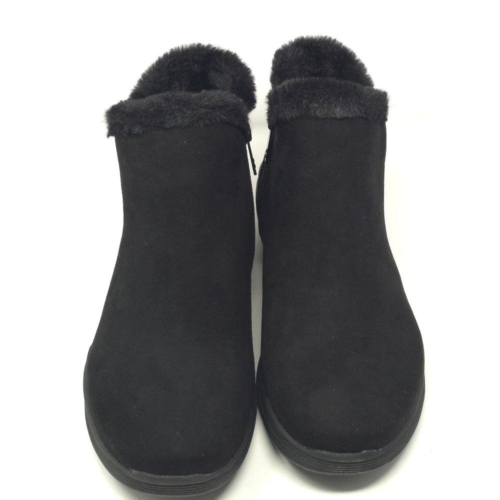 Ryka Nimbus Black Water Repellent Faux Fur Booties Size 9.5M - Picture 7 of 14